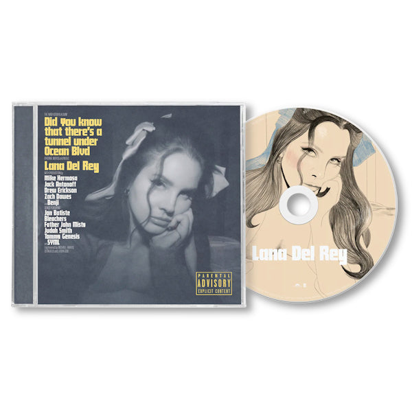 Lana Del Rey - Did you know that there's a tunnel under ocean blvd (CD)
