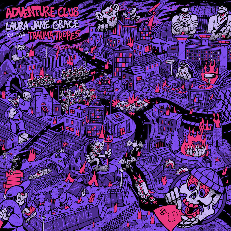 Laura Jane Grace - Adventure club (pink vinyl) (Pink, Coloured Vinyl LP)