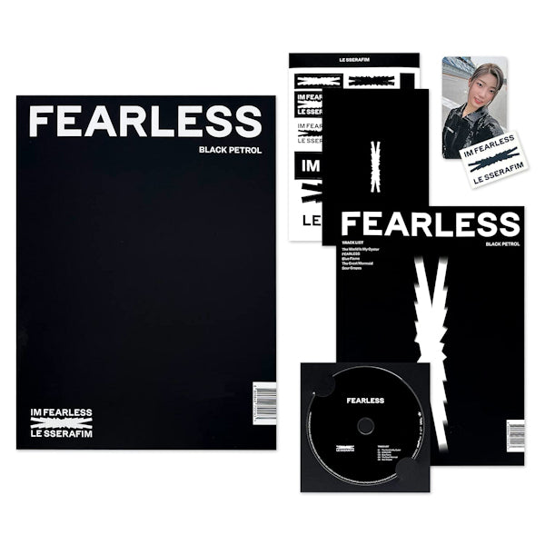 Le Sserafim - Fearless (1st Mini Album / Black Petrol Version CD)