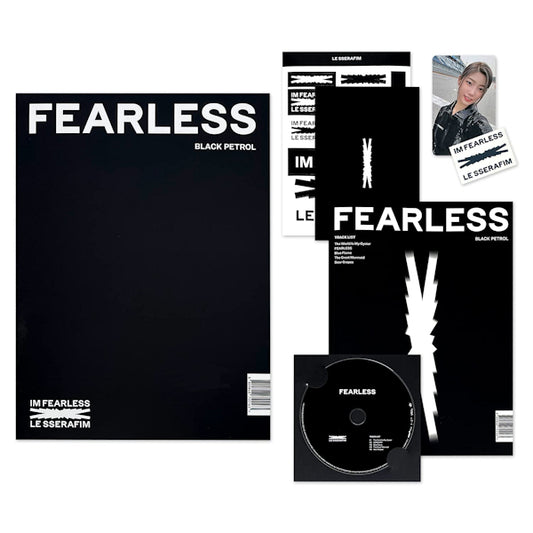 Le Sserafim - Fearless (1st Mini Album / Black Petrol Version CD)