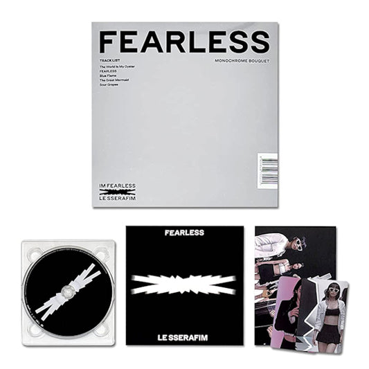 Le Sserafim - Fearless (1st Mini Album / Monochrome Bouqet Version CD)