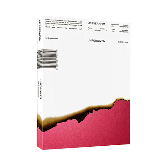 Le Sserafim - Unforgiven (Vol.3 / Incl. 128p Booklet/Photo Card/Postcards/Sticker CD)