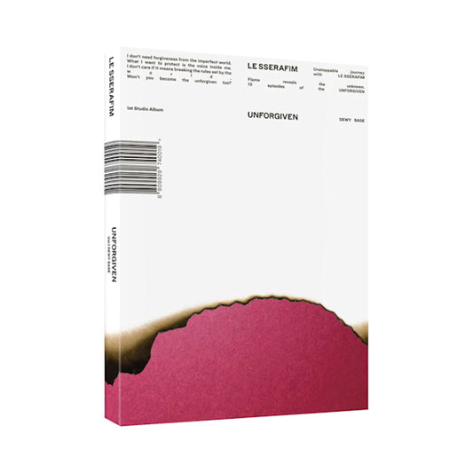 Le Sserafim - Unforgiven (Vol.1 / Incl. 128p Booklet/Photo Card/Postcards/Sticker CD)