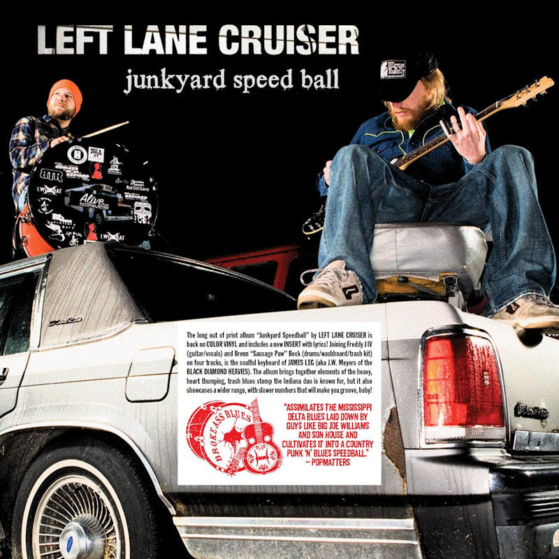 Left Lane Cruiser - Junkyard speed ball (.. Speedball / Red & Black Smash Vinyl LP)