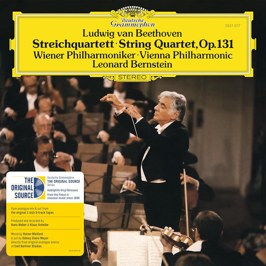 Leonard Bernstein Wiener Philharmoniker - Beethoven: string quartet no. 14 in c-sharp minor, (LP)