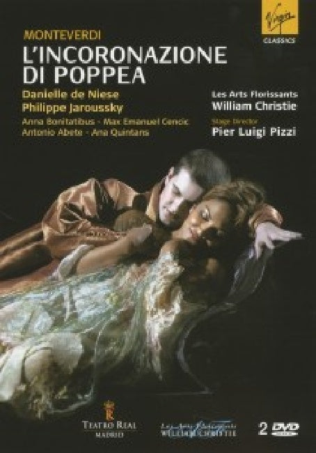William Christie/philippe Jaro - Monteverdi l'inconorazione di (Les Arts Florissants/William Christie//Ntsc DVD)