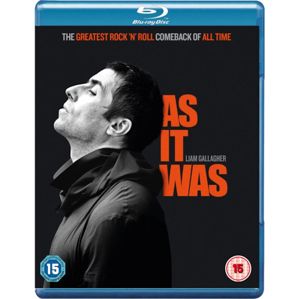 Liam Gallagher - As it was (Uk Version blu ray movie)