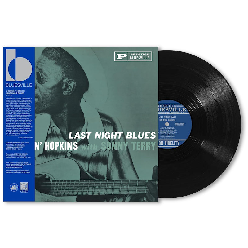 Lightnin' Hopkins & Sonny Terry - Last night blues (180g, High Quality, Reissue LP)