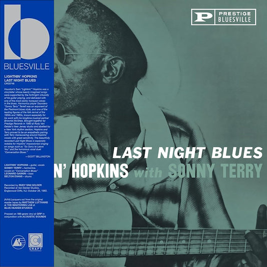 Lightnin' Hopkins & Sonny Terry - Last night blues (180g, High Quality, Reissue LP)