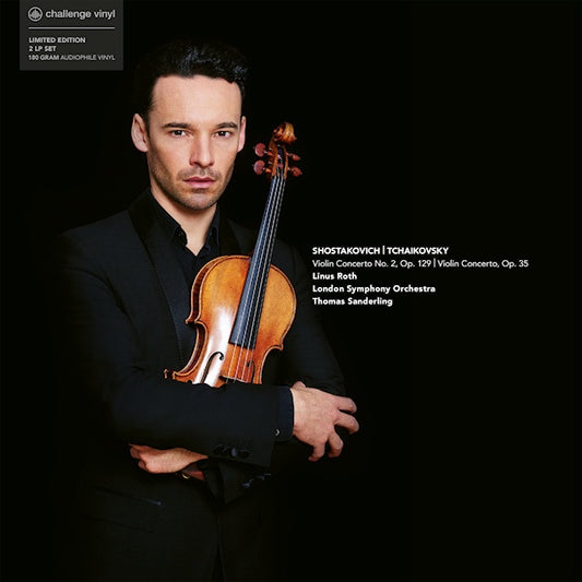 Linus Roth / London Symphony Orchestra / Thomas Sanderling - Violin concertos (vinyl) (Works By Tchaikovsky/Shostakovich / 180gr., High Quality LP)