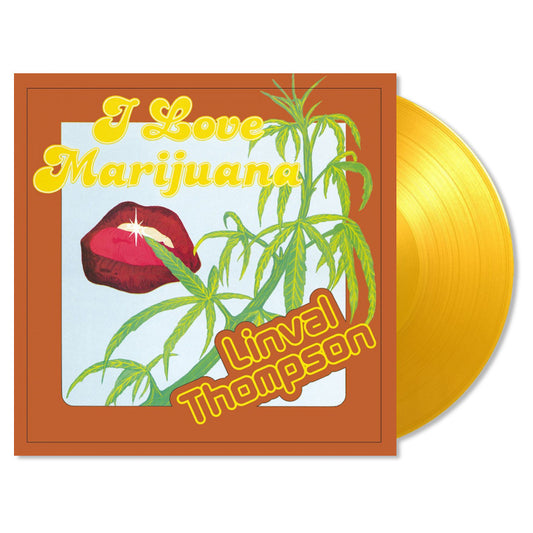Thompson, Linval - I love marijuana -translucent yellow vinyl- (180gr./750 Copies On Translucent Yellow Coloured Vinyl, High Quality, Coloured Vinyl LP)