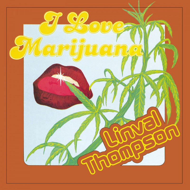 Thompson, Linval - I love marijuana -translucent yellow vinyl- (180gr./750 Copies On Translucent Yellow Coloured Vinyl, High Quality, Coloured Vinyl LP)
