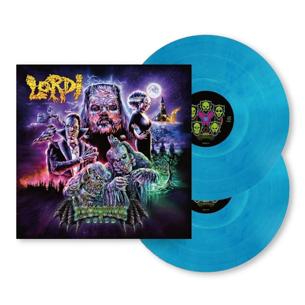 Lordi - Screem writers guild (.. Writers Guild /Transparent Blue Marbled Vinyl, Transparent, Coloured Vinyl LP)