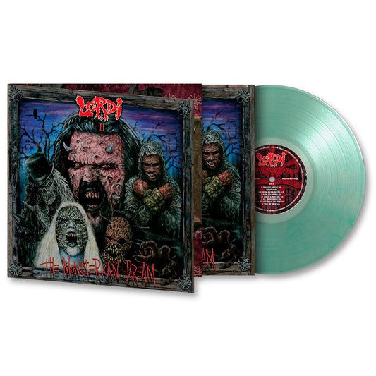 Lordi - The monsterican dream (Crystal Clear Green 180g Booklet, High Quality, Transparent, Coloured Vinyl, Gatefold Sleeve LP)