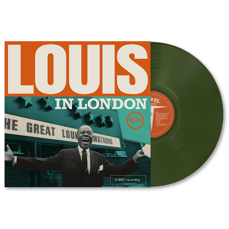 Louis Armstrong - Louis in london (Forest Green, Transparent, Coloured Vinyl LP)