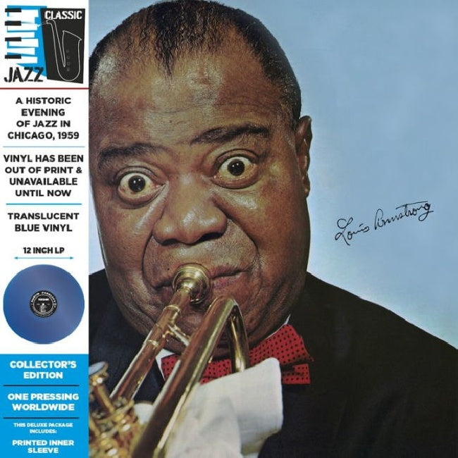 Louis Armstrong - The definitive album by louis armstrong (Blue, Transparent, Coloured Vinyl, Limited Edition, Remastered LP)