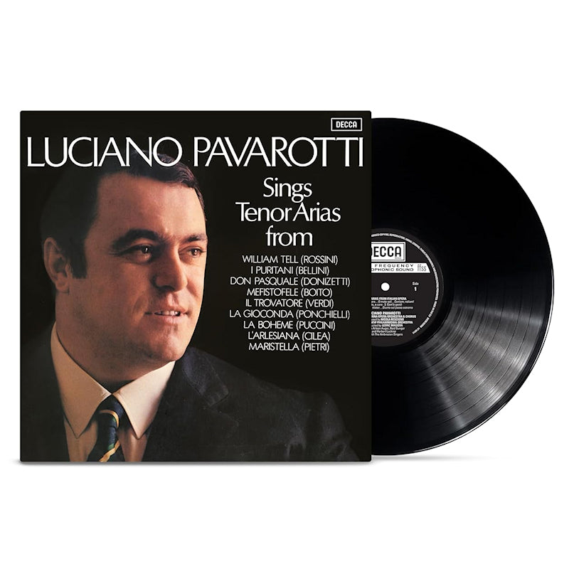 Luciano Pavarotti, Wiener Opernorchester, Nicola R - Tenor arias from italian opera (High Quality, Remastered LP)