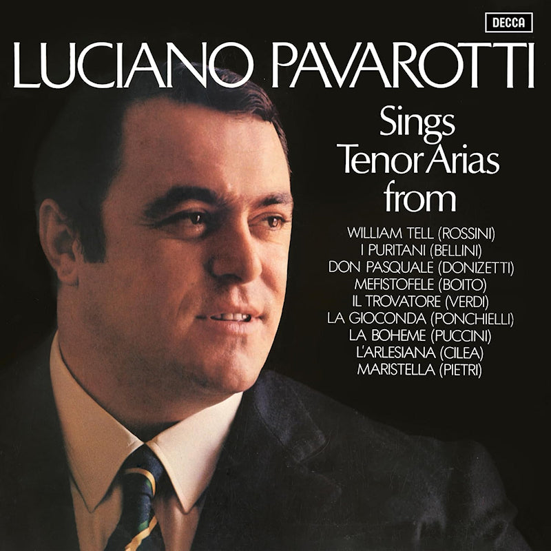 Luciano Pavarotti, Wiener Opernorchester, Nicola R - Tenor arias from italian opera (Remastered CD)