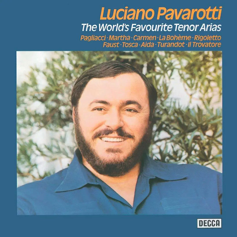 Luciano Pavarotti - The world's favourite tenor arias (LP)