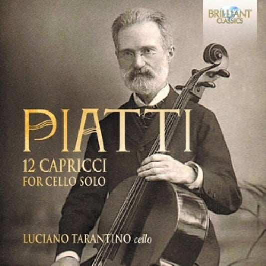 Luciano Tarantino - Piatti: 12 capricci for cello solo (CD)