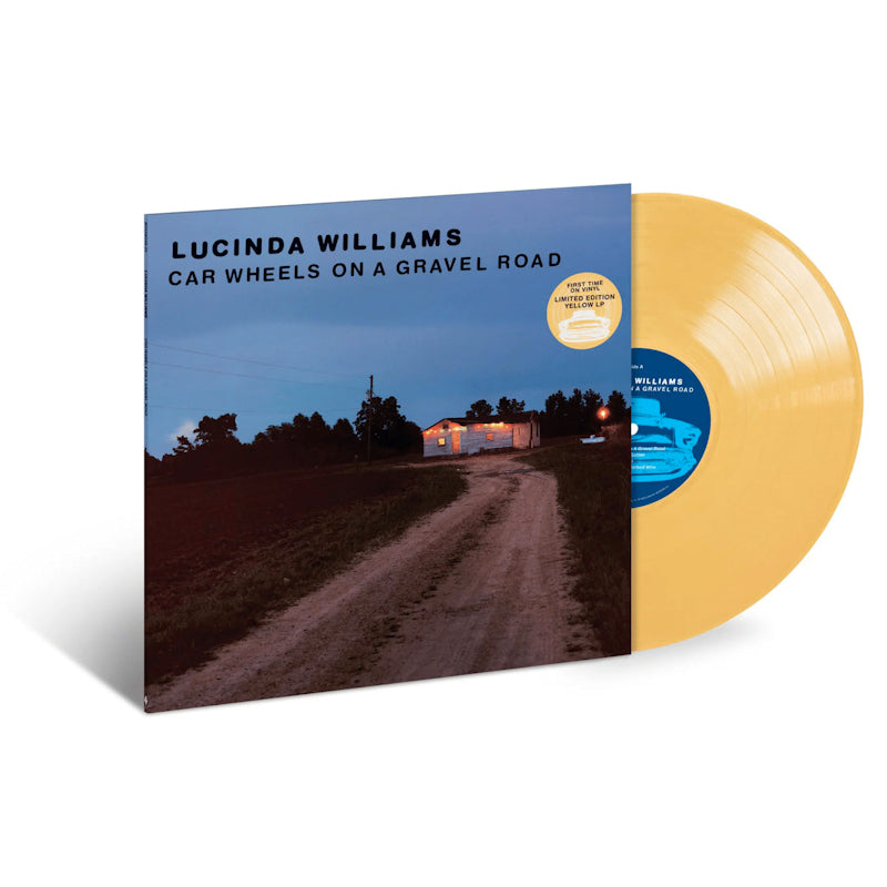 Williams, Lucinda - Car wheels on a gravel road (.. Gravel Road / Opaque Mustard Yellow Vinyl, Coloured Vinyl", "Reissue", "Limited Edition LP)