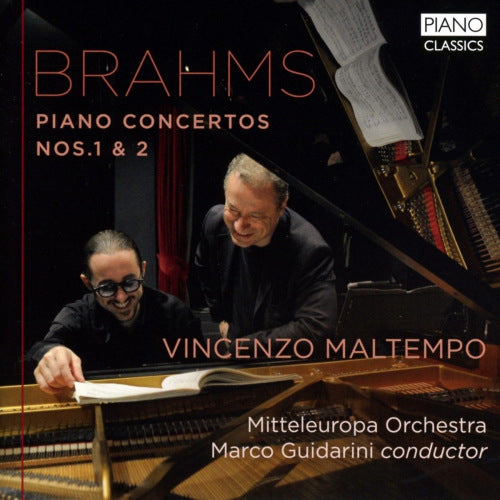 Johannes Brahms - Piano concertos nos.1 & 2 (Vincenzo Maltempo/Mitteleuropa Orch./Marco Guidarini CD)