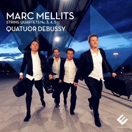 M. Mellits - String quartets no.3, 4 & 5 (Quatuor Debussy CD)