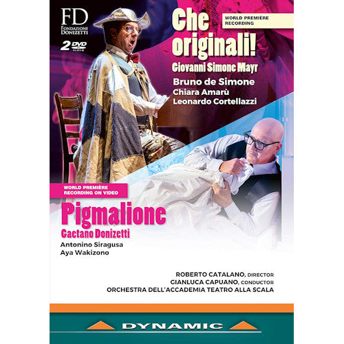 Donizetti/mayr - Pigmalione/che originali! (Orchestra Dell'accademia/Gianluca Capuano DVD movie)