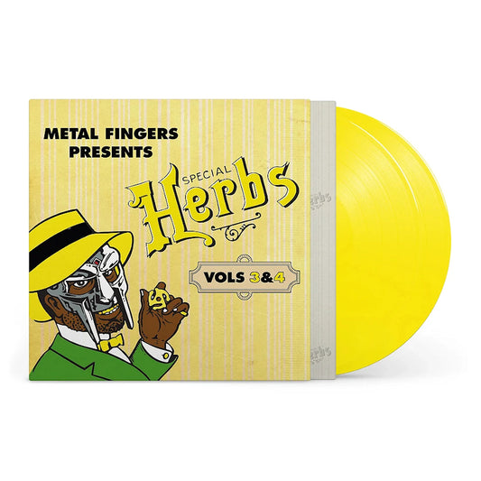 Mf Doom - Metal fingers presents: special herbs vol 3&4 (lemon) (Coloured Vinyl LP)