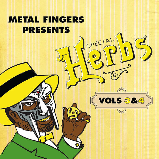 Mf Doom - Metal fingers presents: special herbs vol 3&4 (lemon) (Coloured Vinyl LP)
