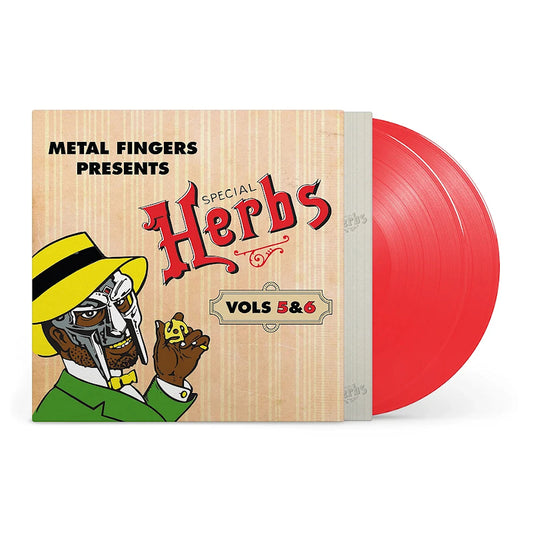 Mf Doom - Metal fingers presents: special herbs vol 5&6 (red) (Coloured Vinyl LP)