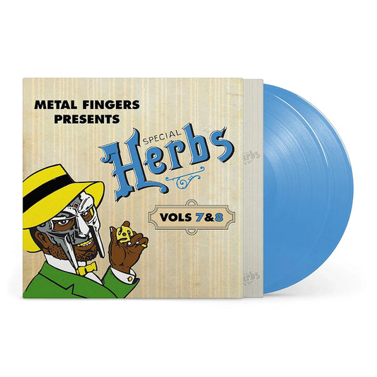 Mf Doom - Metal fingers presents: special herbs vol 7&8 (blue) (Coloured Vinyl LP)