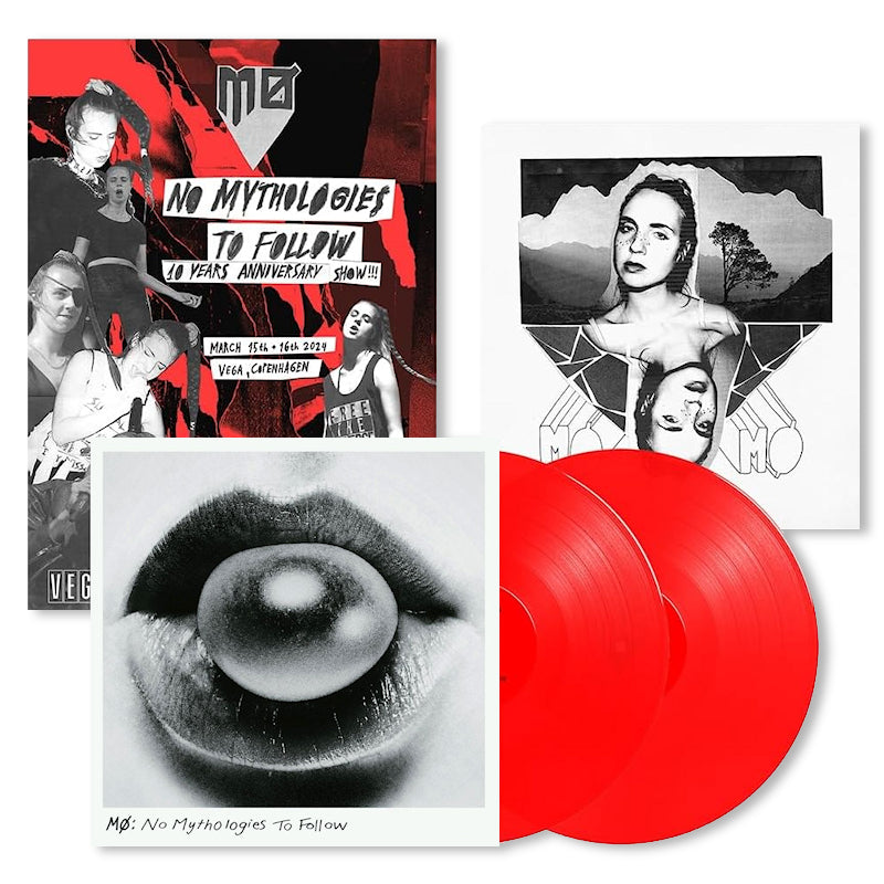 MÃ¸ - No mythologies to follow -10th anniversary- (Red, Transparent, Insert, Coloured Vinyl, Anniversary Edition LP)