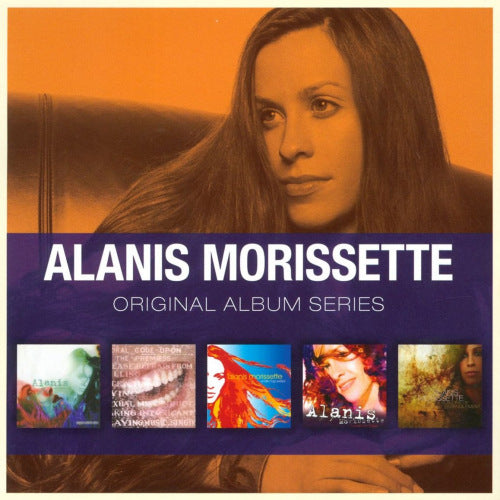 Alanis Morissette - Original album series (=Jagged/Supposed/Under Rug Swept/So-Called/Flavors of= CD)