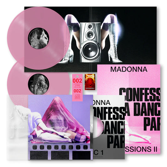Madonna - Confessions ii (Transparent", "Coloured Vinyl", "Gatefold Sleeve LP)