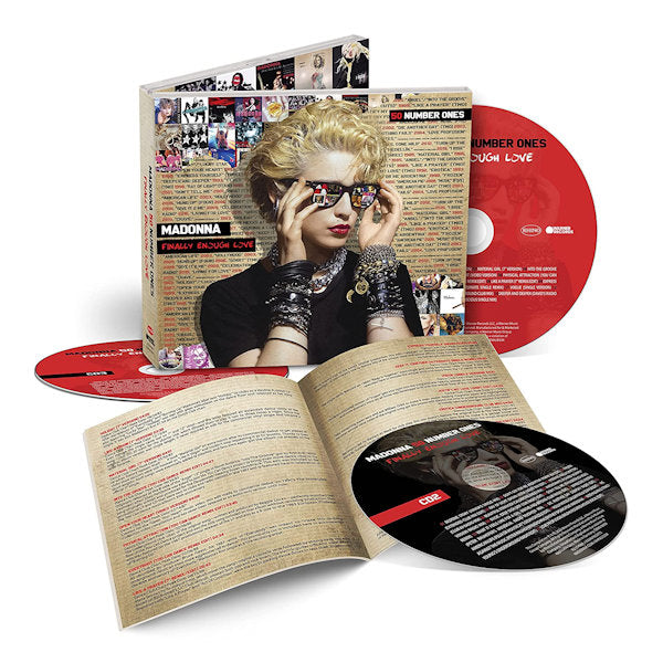 Madonna - Finally enough love: 50 number (.. Love: 50 Number Ones / #1's Remixed, Digipak CD)