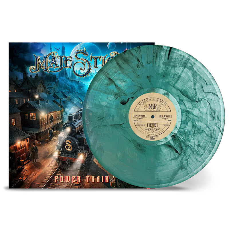 Majestica - Power train (Turquoise, Coloured Vinyl LP)