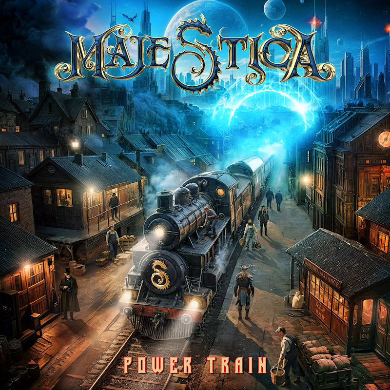 Majestica - Power train (Turquoise, Coloured Vinyl LP)