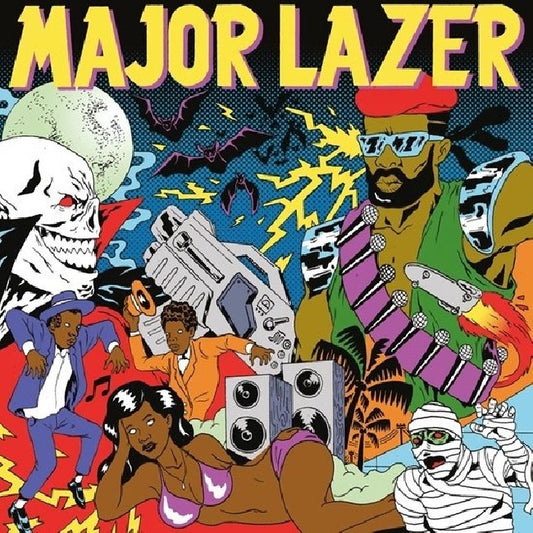Major Lazer - Guns don't kill people... lazers do (Crystal Clear, Coloured Vinyl, Limited Edition LP)