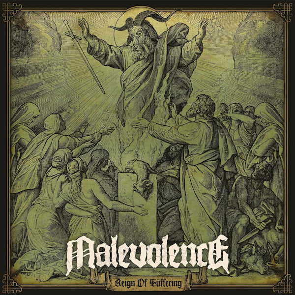 Malevolence - Reign of suffering (re-issue 2023) (.. Suffering /2023 Re-Issue/180gr. Transparent Green, High Quality, Coloured Vinyl LP)