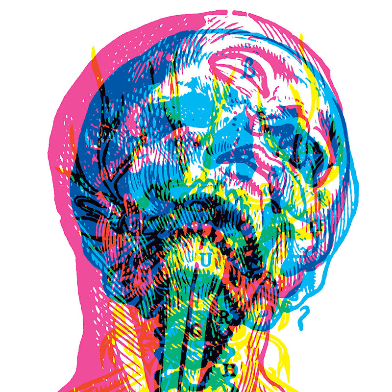 Indiana Mandy - Urgh (random translucent red, green & blue) (LP)