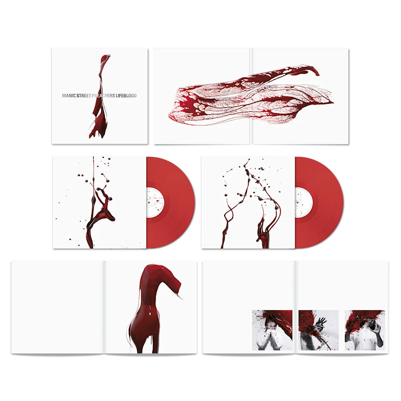 Manic Street Preachers - Lifeblood 20 (Red, Transparent, Gatefold Sleeve, Coloured Vinyl, Anniversary Edition, Remastered LP)