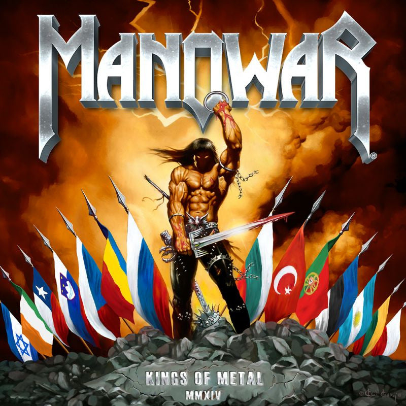 Manowar - Kings of metal mmxiv (Silver Edition / Re-Recording of the 1998 Manowar Album CD)