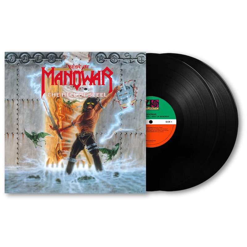 Manowar - The hell of steel: best of manowar (High Quality, Reissue LP)