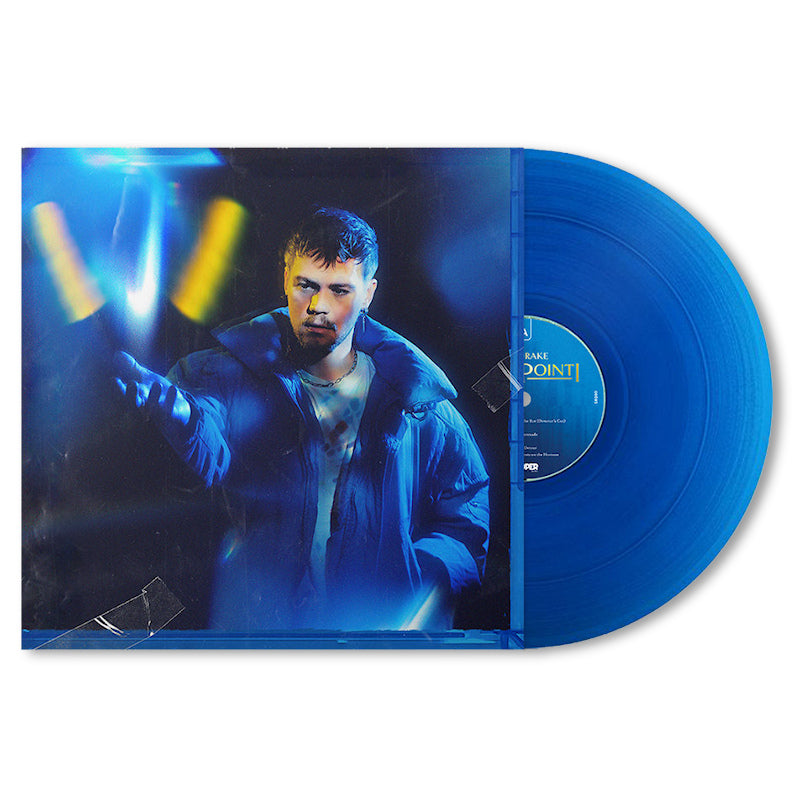 Marcus Drake - Save point 1 (transparent blue) (Blue, Transparent, Coloured Vinyl LP)