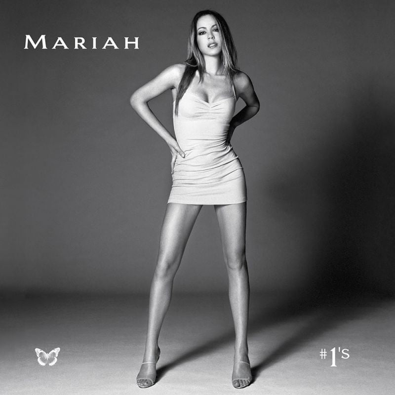 Mariah Carey - #1's (Metallic Silver With Black Swirl, Coloured Vinyl, Reissue LP)