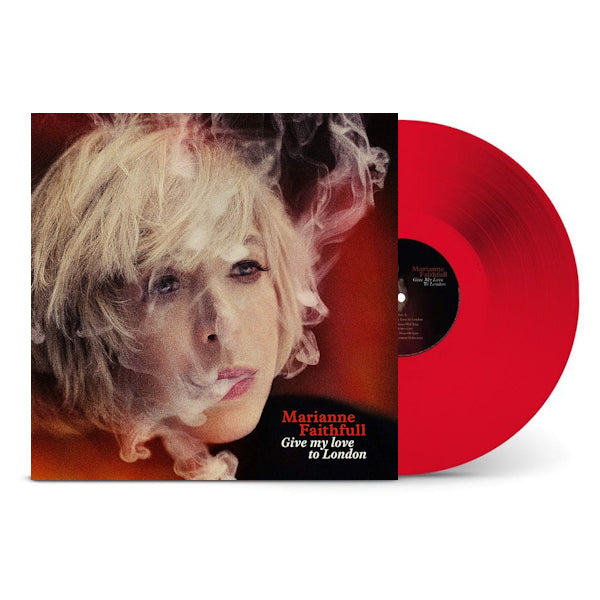 Marianne Faithfull - Give my love to london (.. To London / 180gr. Red Vinyl, High Quality, Gatefold Sleeve, Coloured Vinyl LP)