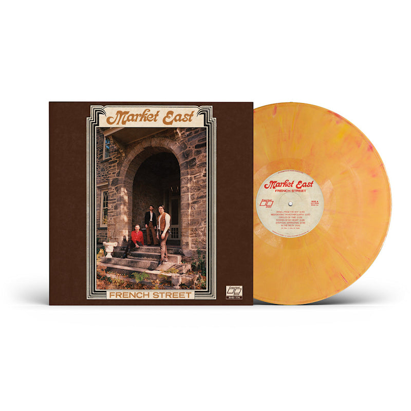Market East - French street (paisley peach) (Coloured Vinyl LP)