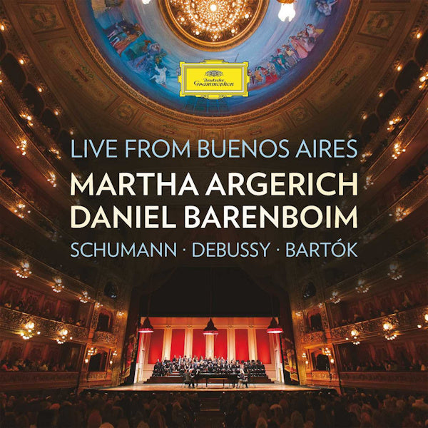 Martha Argerich / Daniel Barenboim - Live from buenos aires (Works By Schumann/Debussy/Bartok CD)