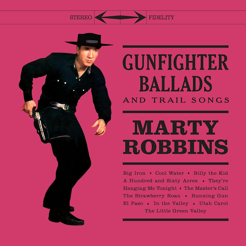 Marty Robbins - Gunfighter ballads and trail songs (Crystal Clear 180g, High Quality, Coloured Vinyl, Limited Edition LP)